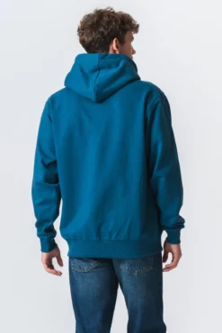 Basic Hoodie - Petroleumsblå