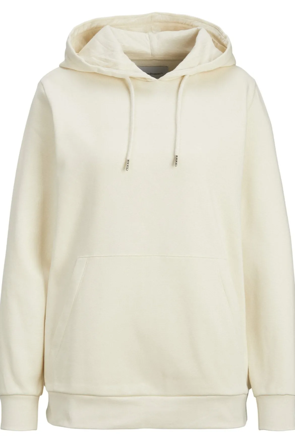 Basic Hoodie Sweat - Lys Beige