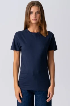 Basic Let T-shirt - Navy