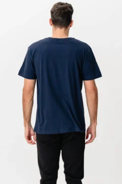 Basic Let T-shirt - Navy