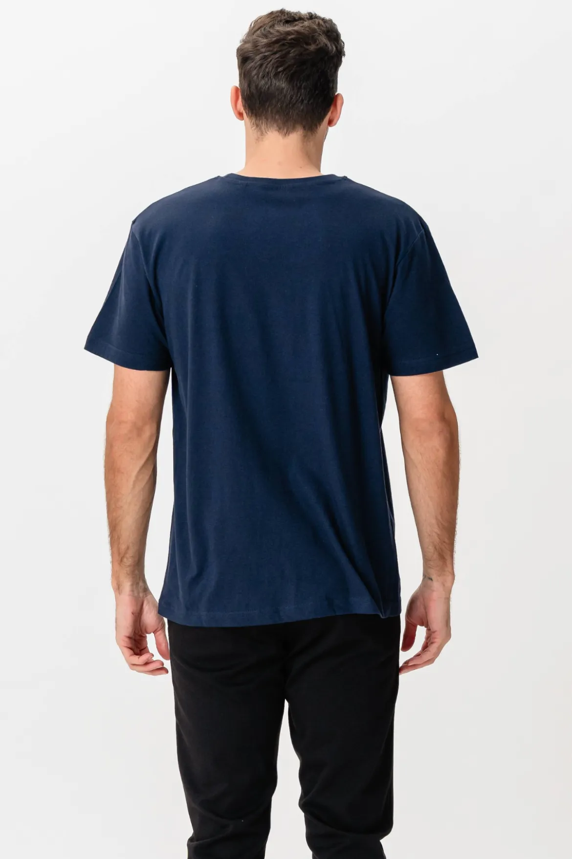 Basic Let T-shirt - Navy