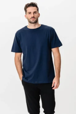 Basic Let T-shirt - Navy