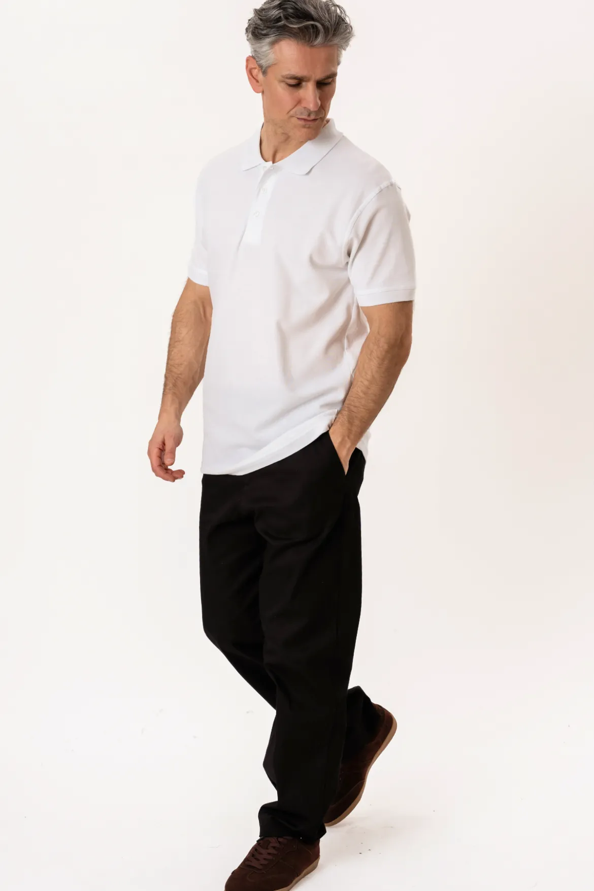 Basic Polo - Hvid