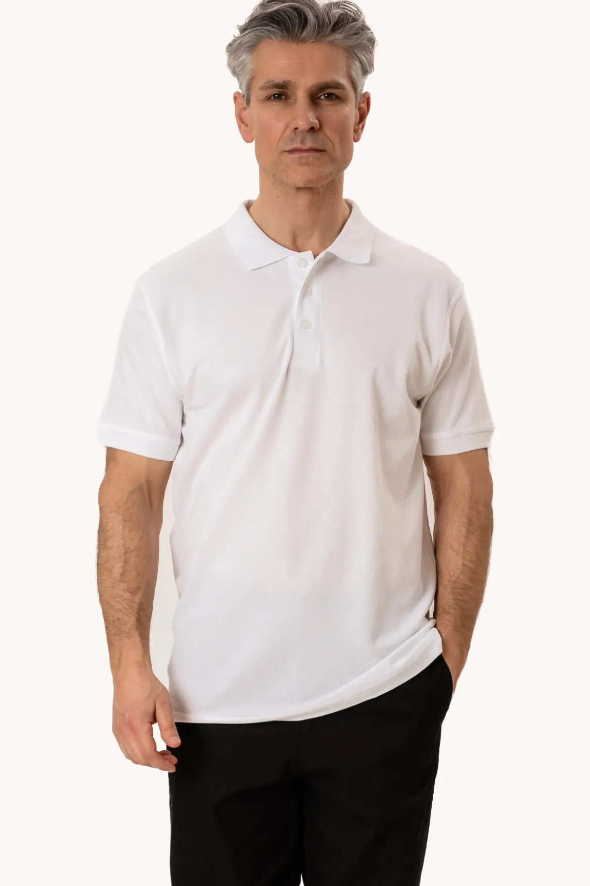 Basic Polo - Hvid