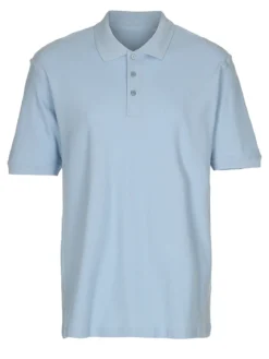 Basic Polo - Lyseblå