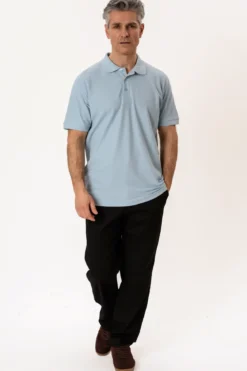 Basic Polo - Lyseblå
