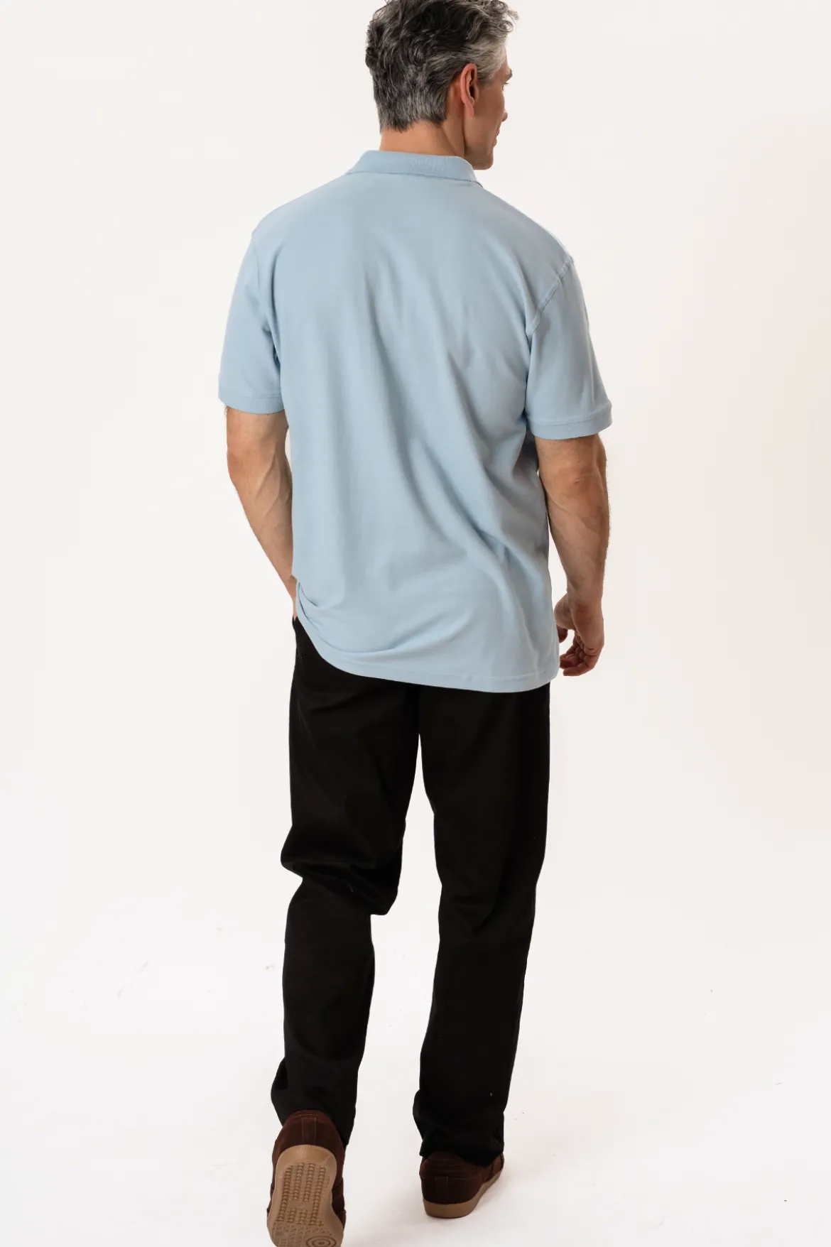 Basic Polo - Lyseblå