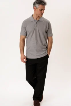 Basic Polo - Lyse Grå