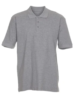 Basic Polo - Lyse Grå