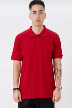Basic Polo - Rød