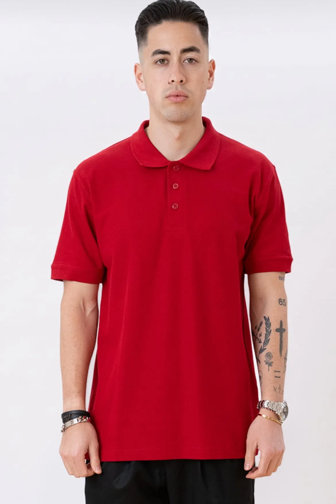 Basic Polo - Rød