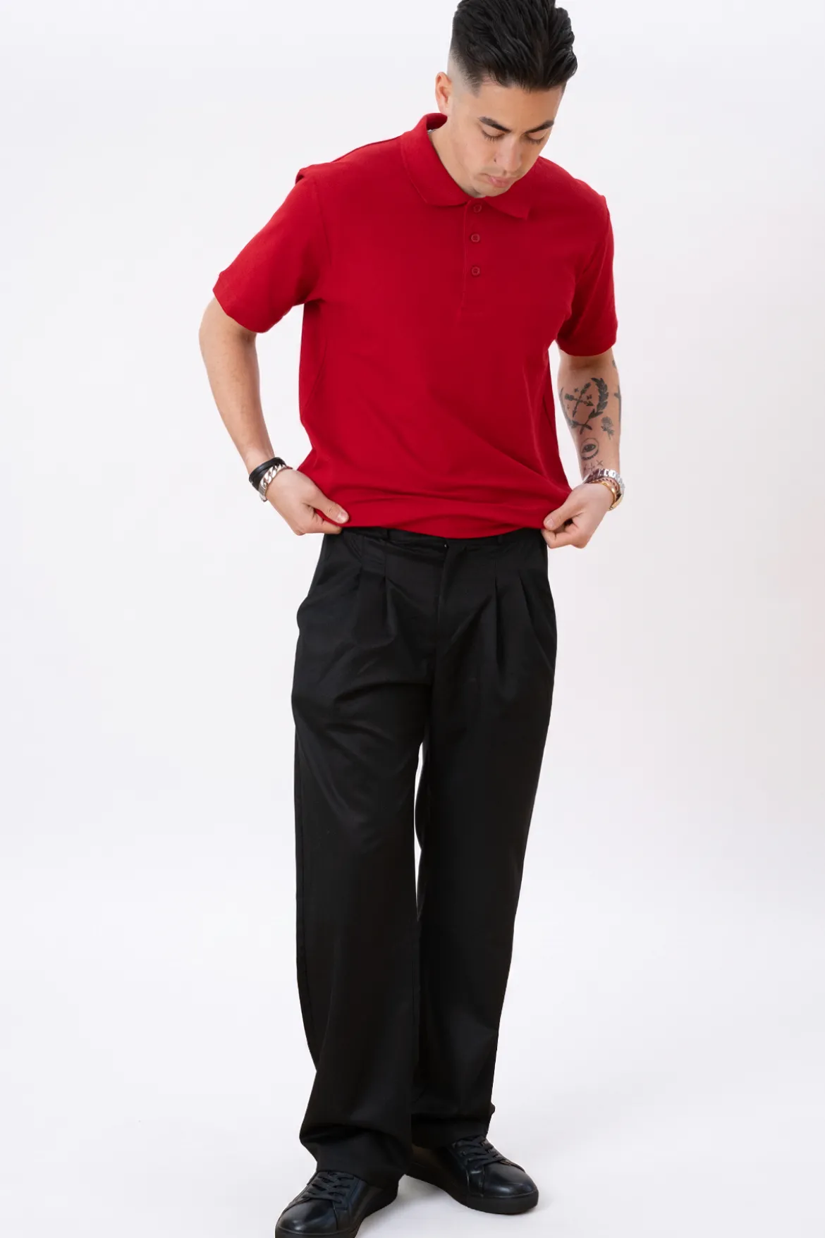 Basic Polo - Rød