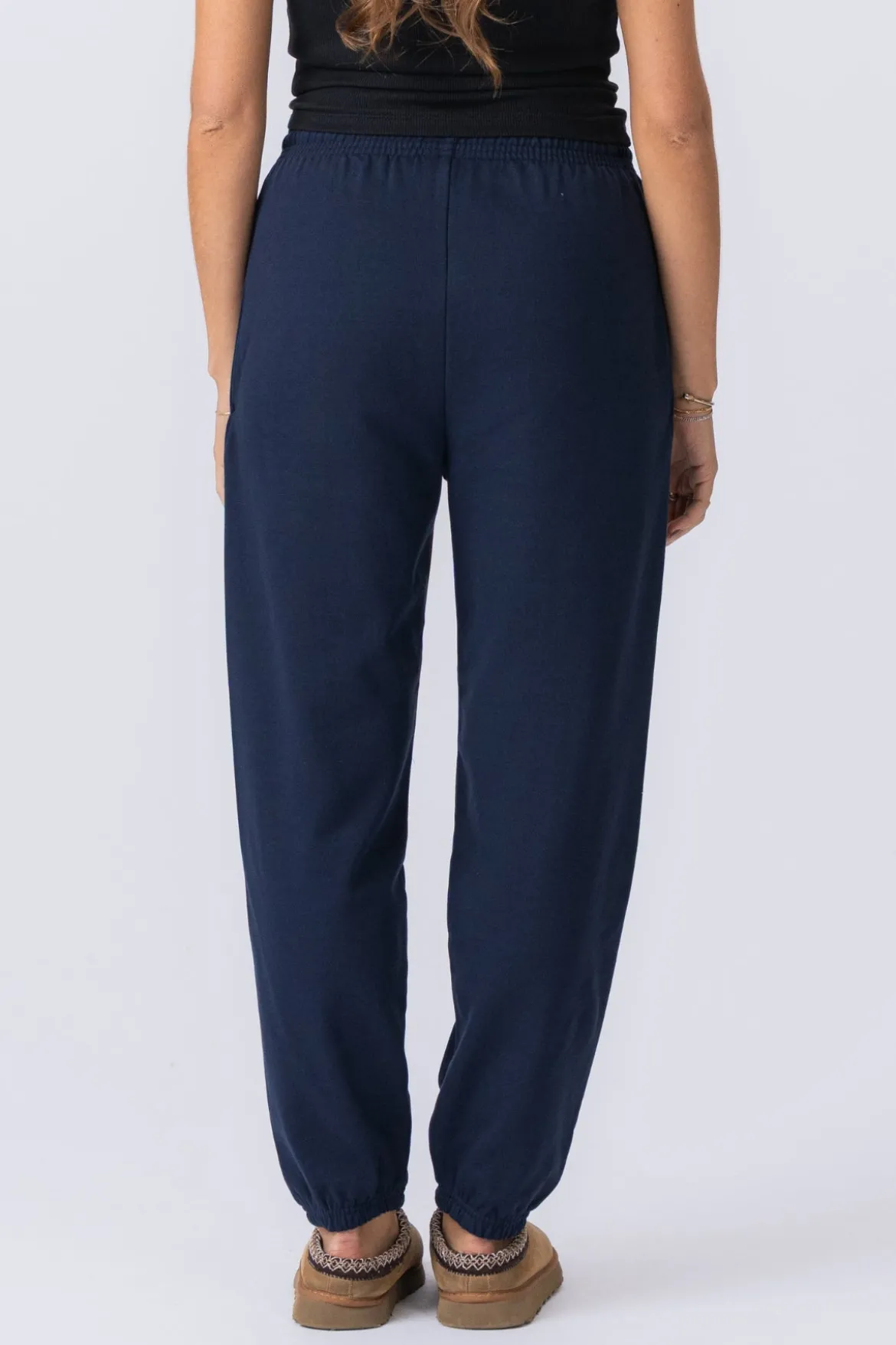 Basic Sweatpants - Blue Navy (dame)