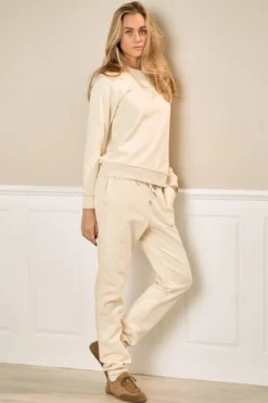 Basic Sweatpants - Lys Beige