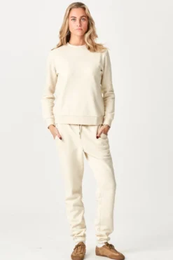 Basic Sweatpants - Lys Beige