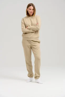 Basic Sweatpants - Mørk Beige