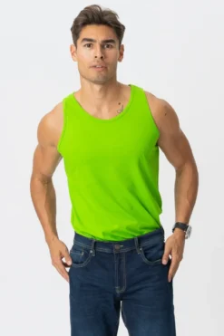 Basic Tanktop - Lime Grøn