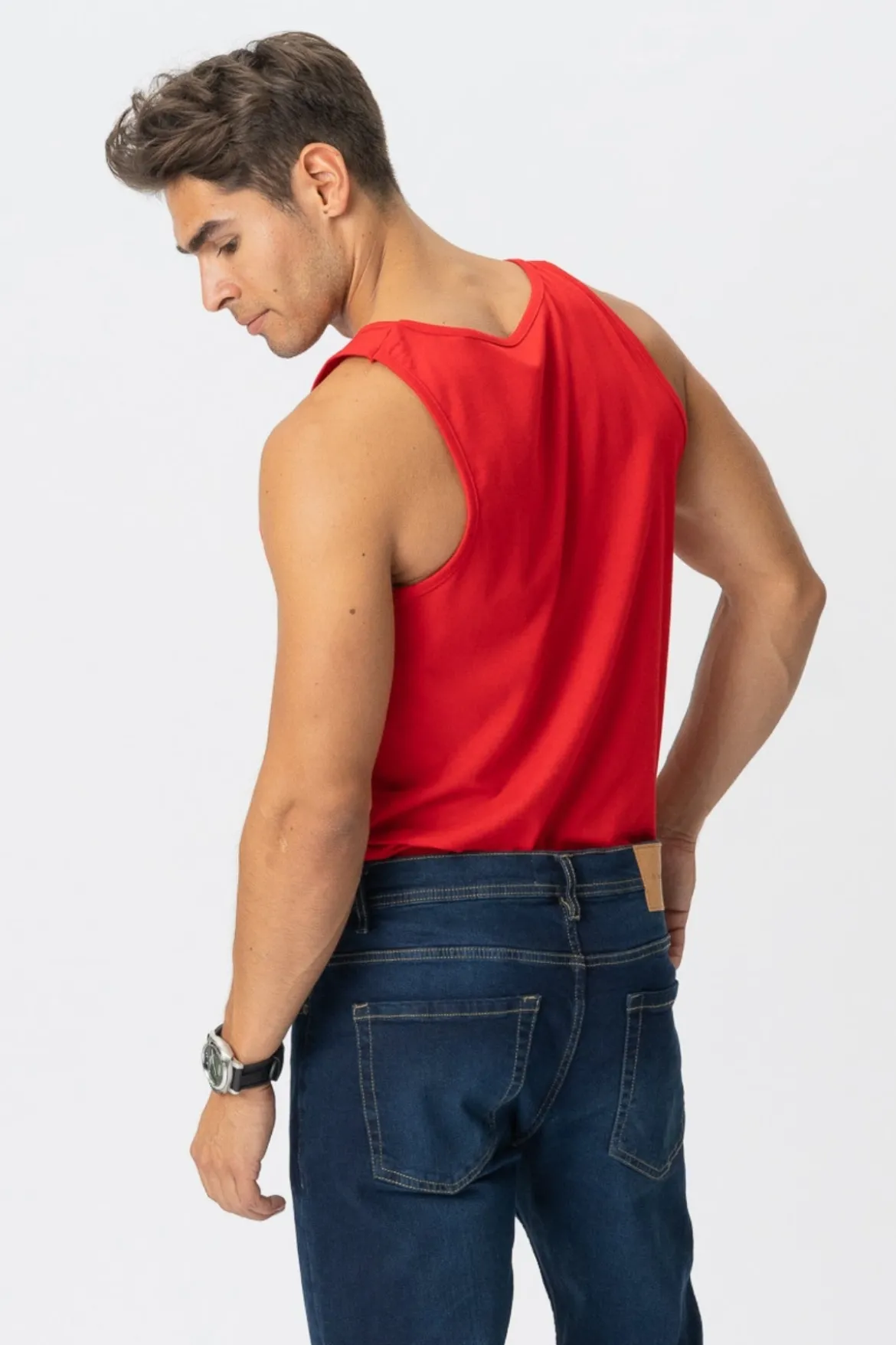 Basic Tanktop - Rød