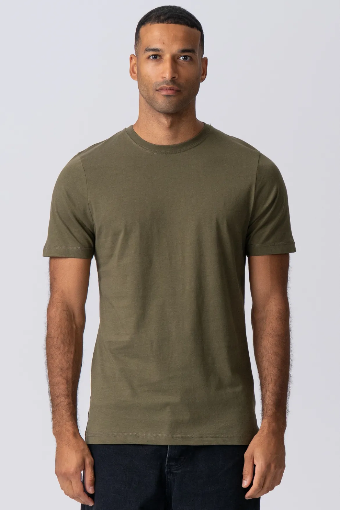 Basic T-shirt - Armygrøn