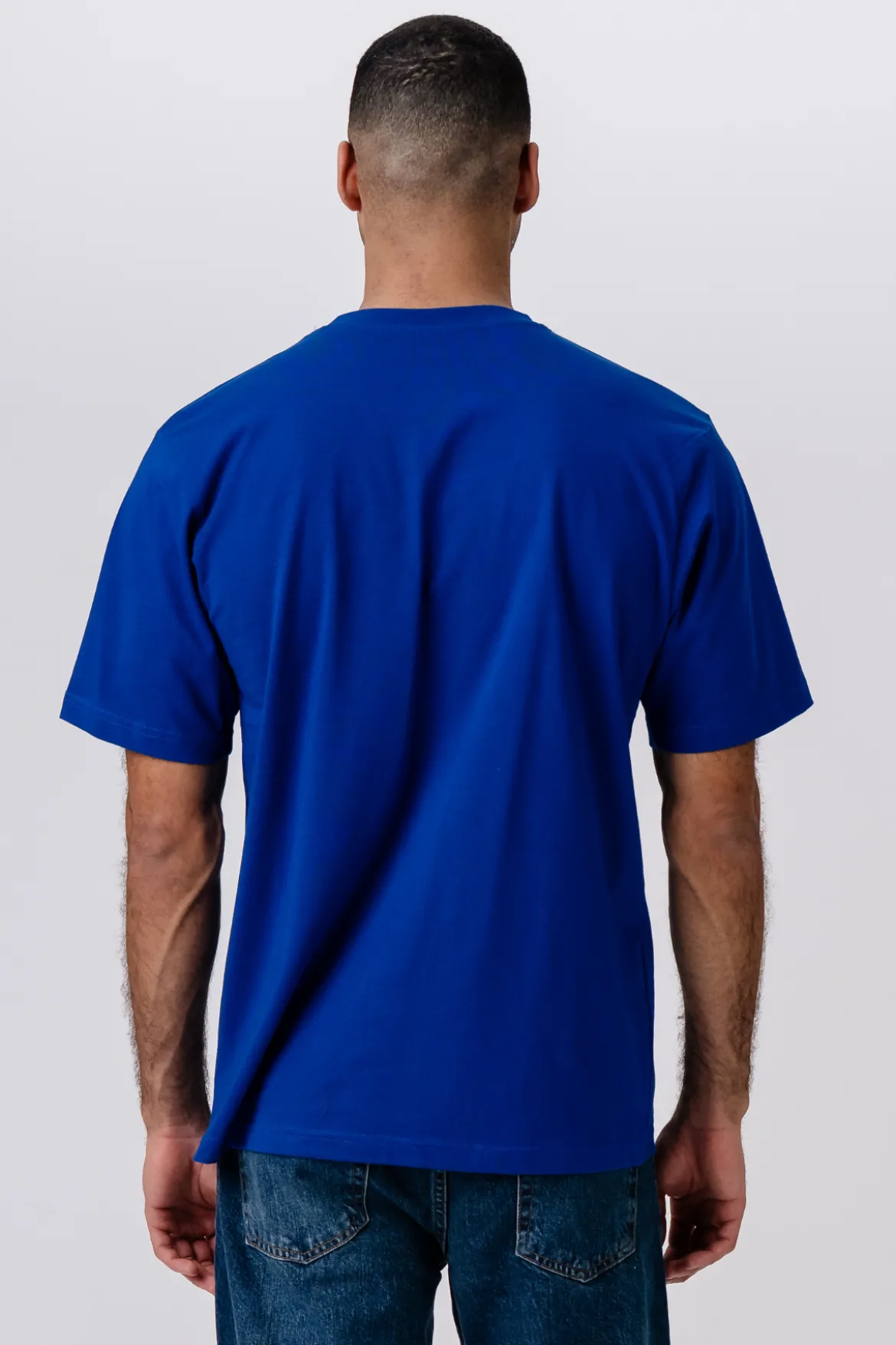 Basic T-shirt - Blå