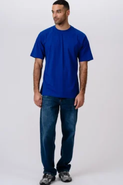 Basic T-shirt - Blå