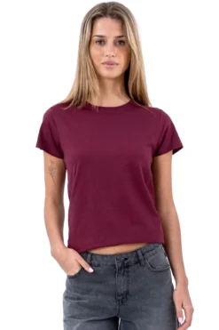Basic T-shirt - Bordeaux