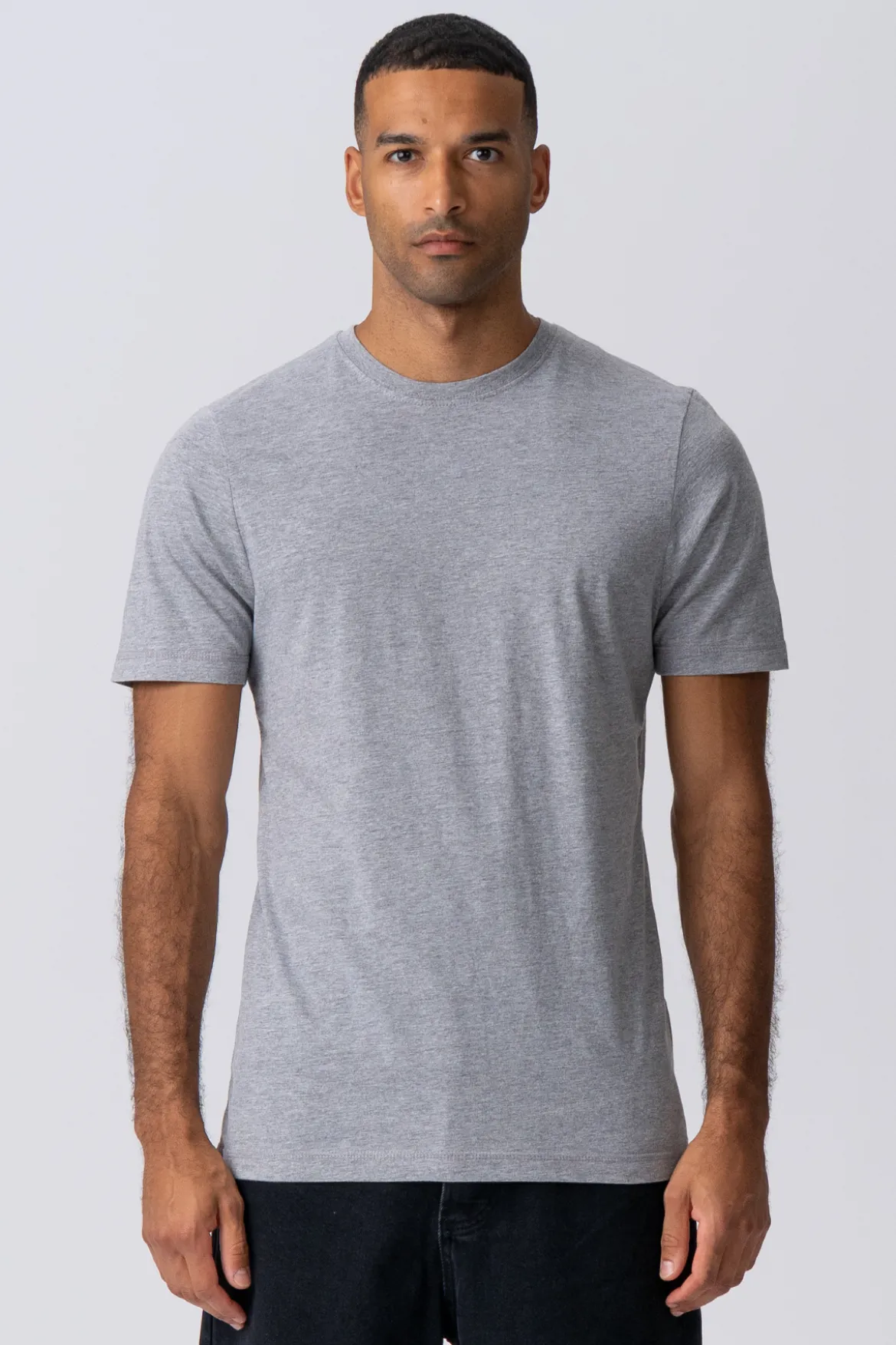 Basic T-shirt - Grå