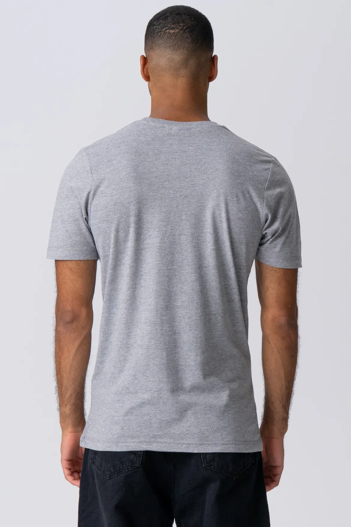 Basic T-shirt - Grå