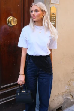 Basic T-shirt - Hvid