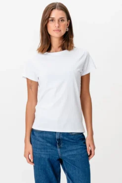 Basic T-shirt - Hvid