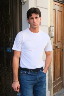 Basic T-shirt - Hvid