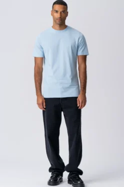 Basic T-shirt - Lyseblå