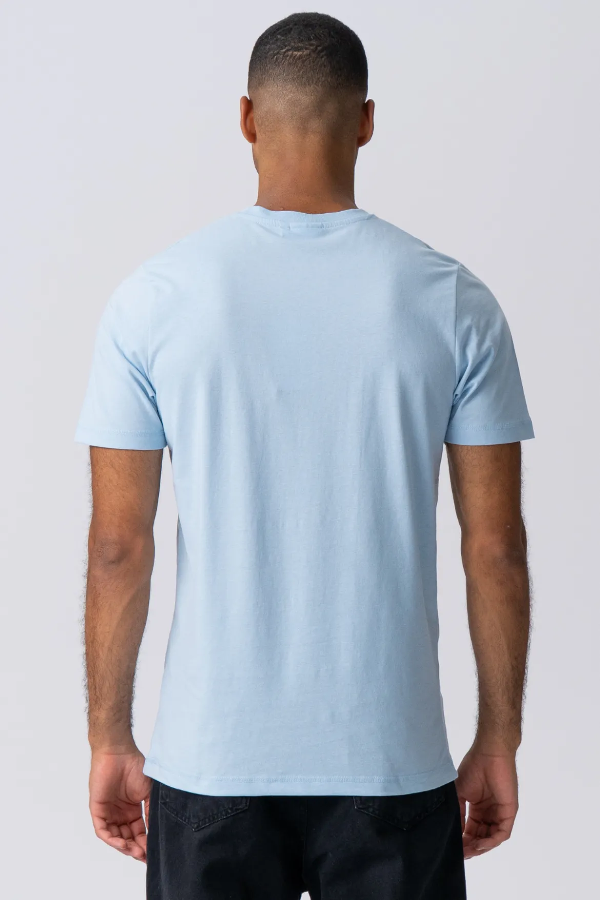 Basic T-shirt - Lyseblå