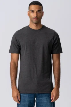 Basic T-shirt - Mørkegrå