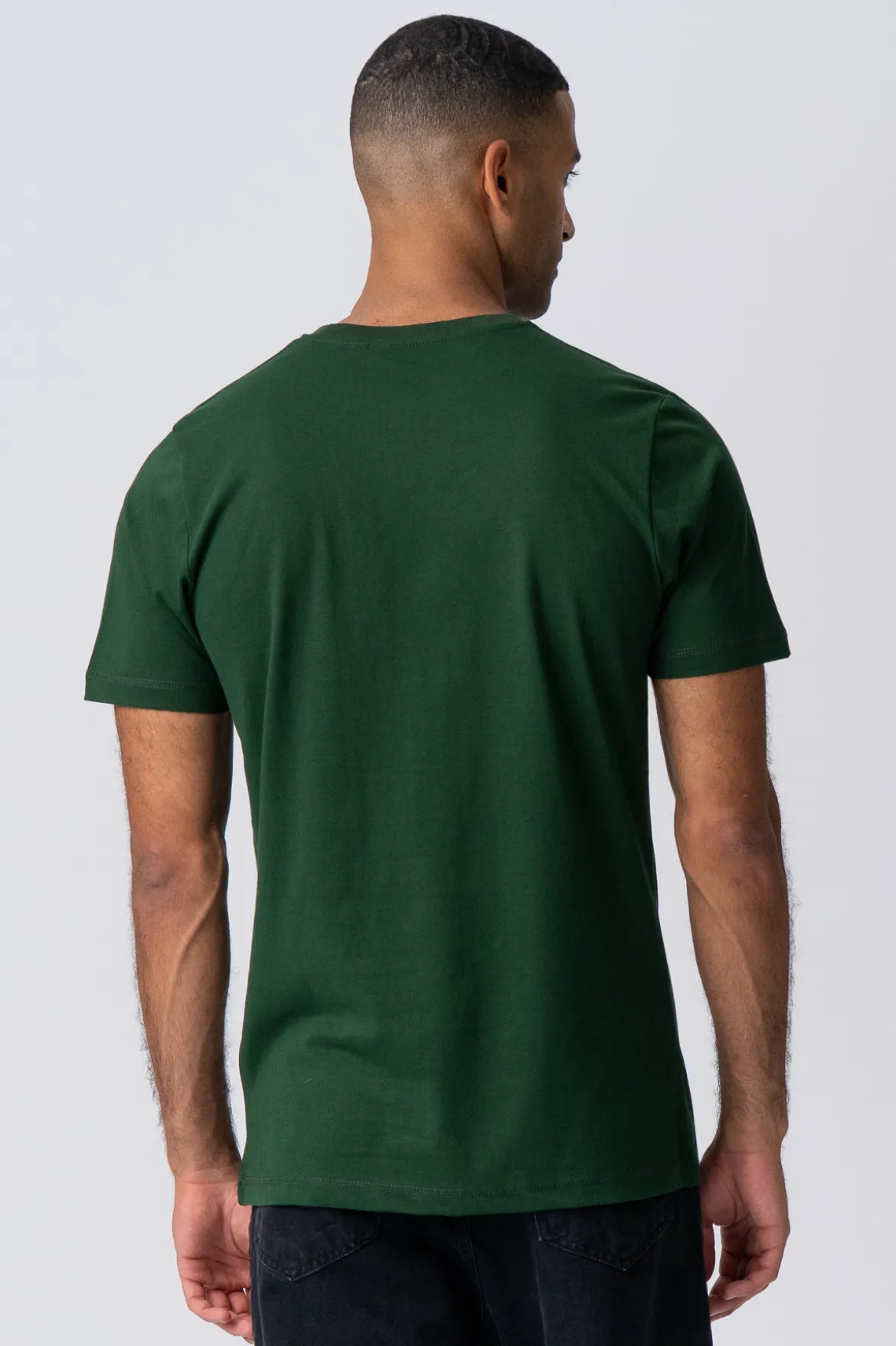 Basic T-shirt - Mørkegrøn