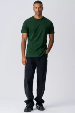 Basic T-shirt - Mørkegrøn