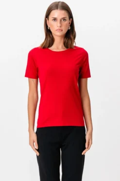 Basic T-shirt - Rød
