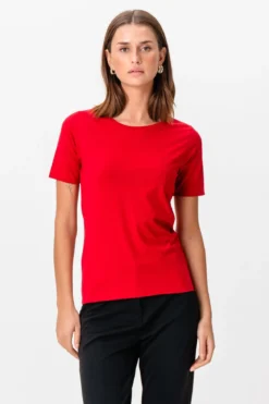 Basic T-shirt - Rød