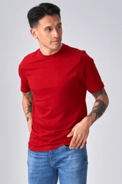 Basic T-shirt - Rød