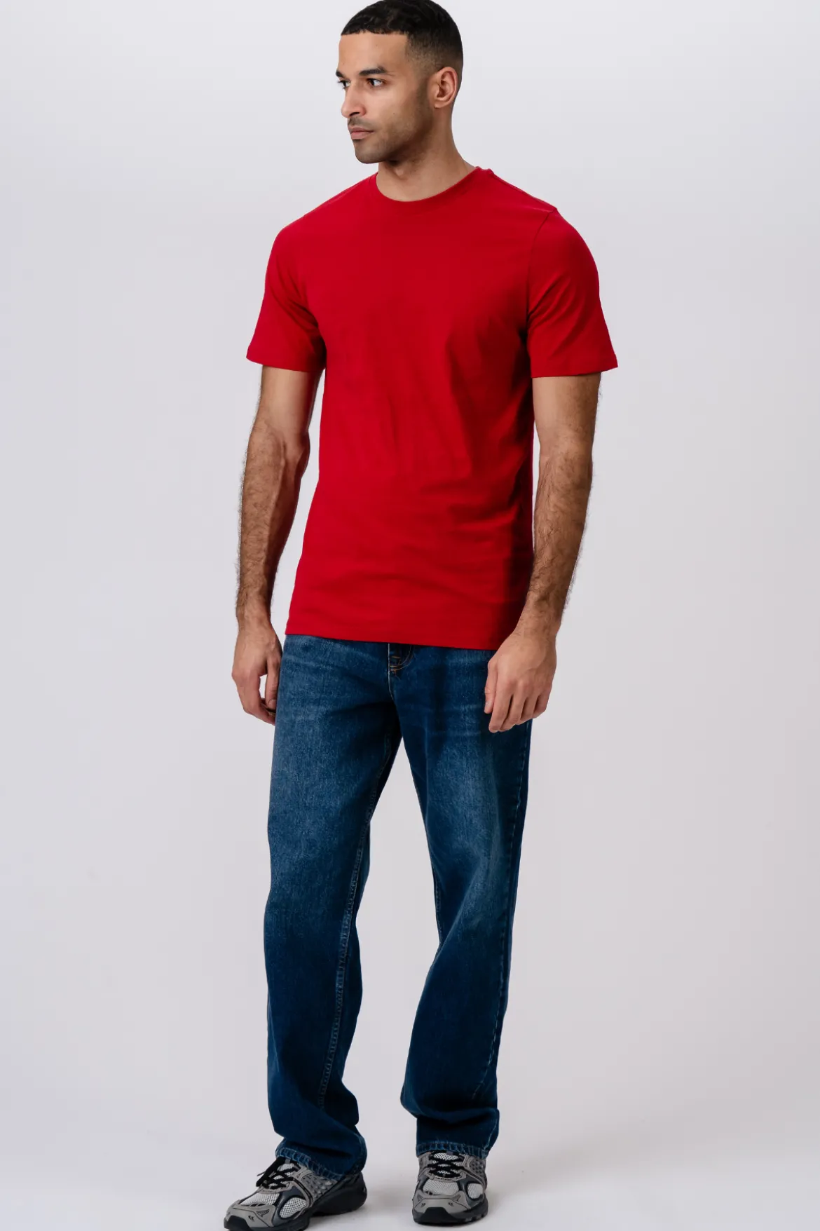 Basic T-shirt - Rød