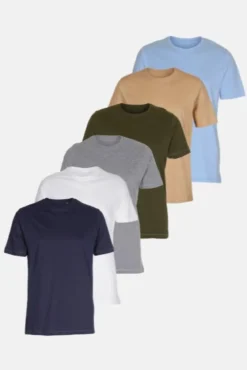 Basic T-shirts – (6 stk.)