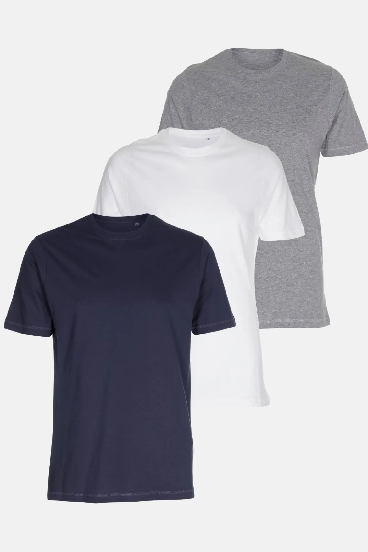 Basic T-shirts - (3 stk.)