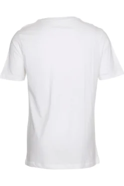 Basic V-neck t-shirt - Hvid
