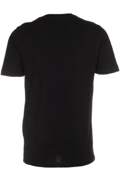 Basic V-neck t-shirt - Sort