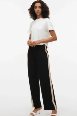Berlin MW Wide Panel Pant - Sort