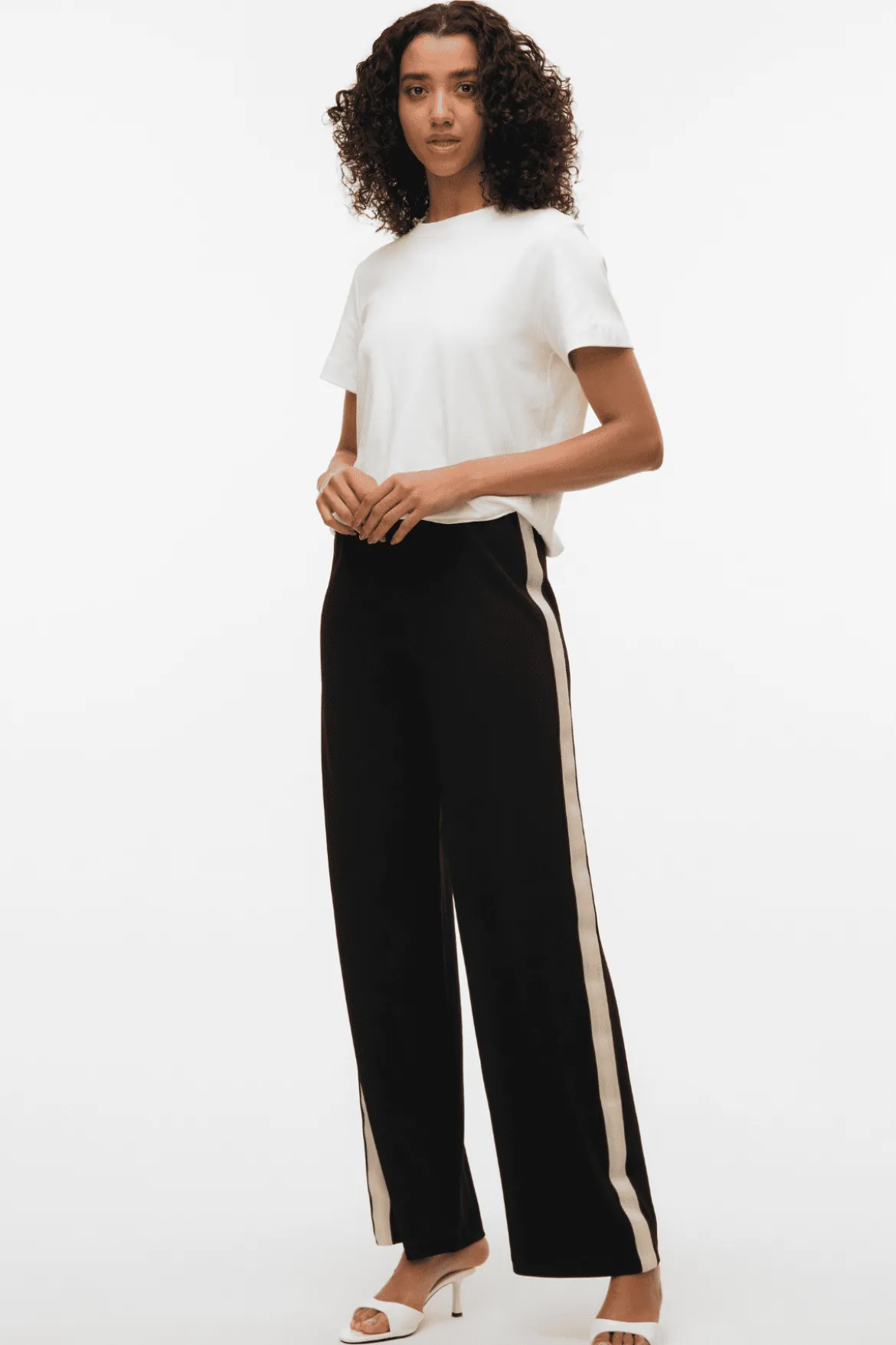 Berlin MW Wide Panel Pant - Sort