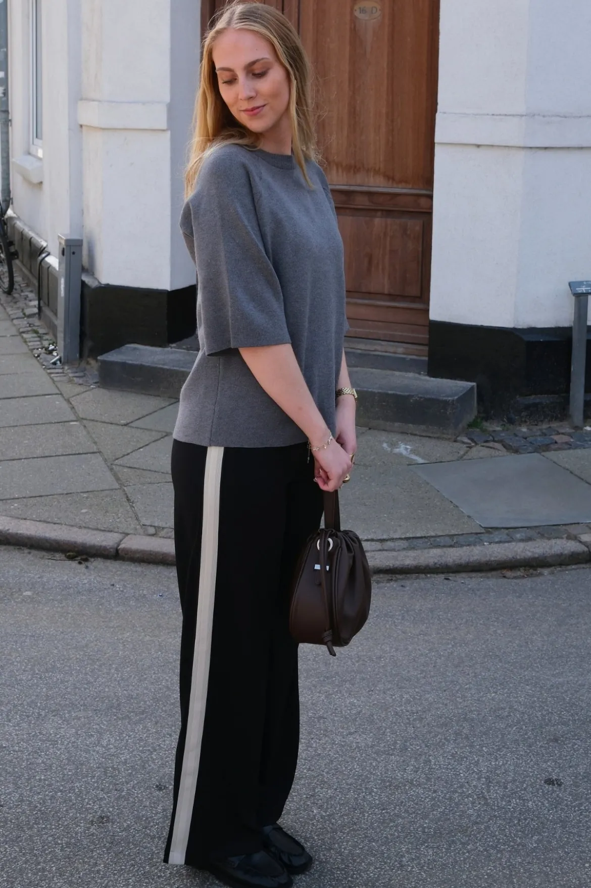 Berlin MW Wide Panel Pant - Sort