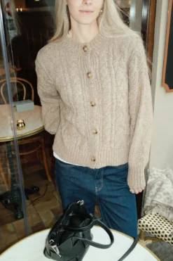Botton Knit - Beige