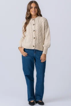 Botton Knit - Hvid