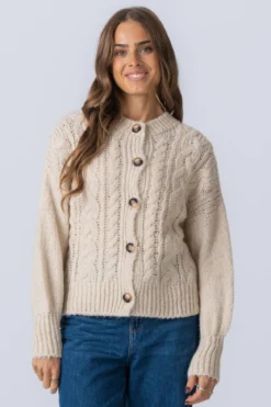 Botton Knit - Hvid